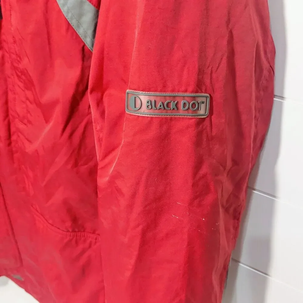 Black Dot Outerwear Men's Medium Waterproof Snowboard Full Zip Jacket Skiing